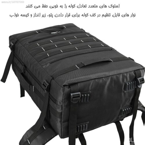کوله پشتی طرح چمدانی کوهنوردی 40 لیتری