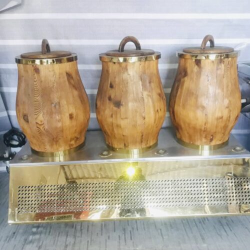 خمره چوبی و بار سفت کن