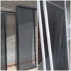 درب وپنجره دوجداره upvc وانواع توری
