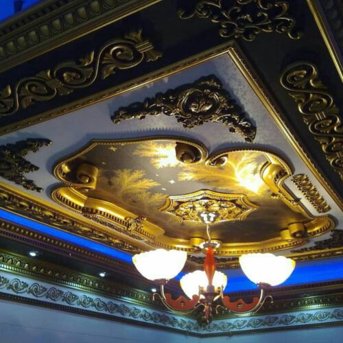 مجلل سقف، جایگزین گچبری