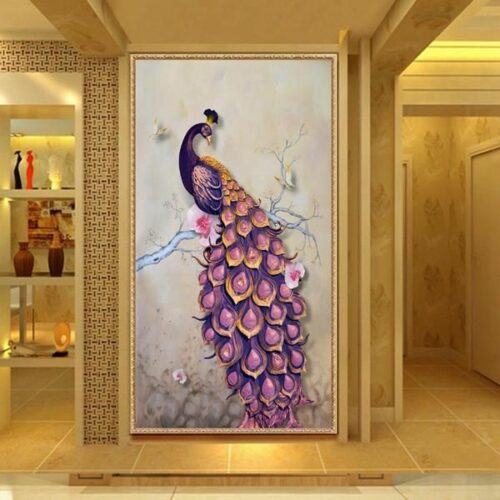 اجرای گچ نقش برجسته مدرن ، نقاشی کلاسیک سقفی و دیواری