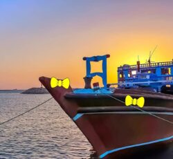 حمل بار از دبی به بندر نخل تقی با لنج باری