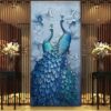 اجرای گچ نقش برجسته مدرن ، نقاشی کلاسیک سقفی و دیواری