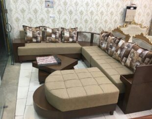 مبل ال تمام پارچه مبلینه