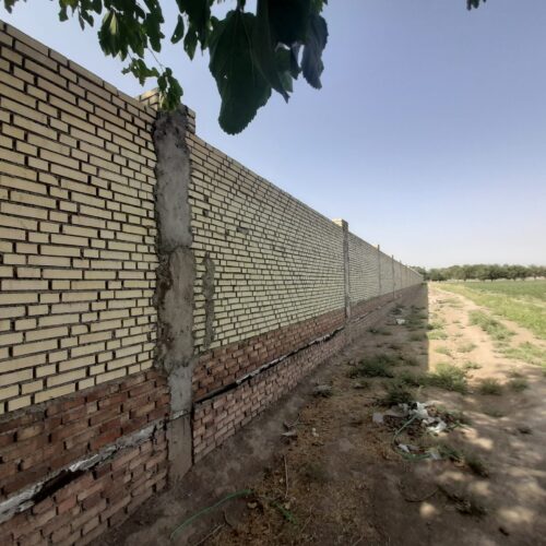 احمد آباد مستوفی زمین 12050 متر دوکله چهار  دیواری
