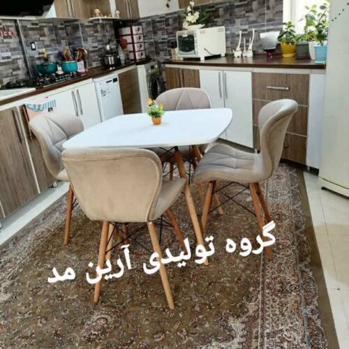میز و صندلی نهارخوری پایه ایفلی