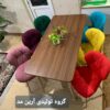 میز و صندلی نهارخوری پایه ایفلی