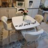 میز و صندلی نهارخوری پایه ایفلی