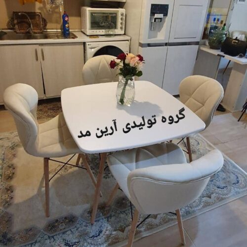 میز و صندلی نهارخوری پایه ایفلی