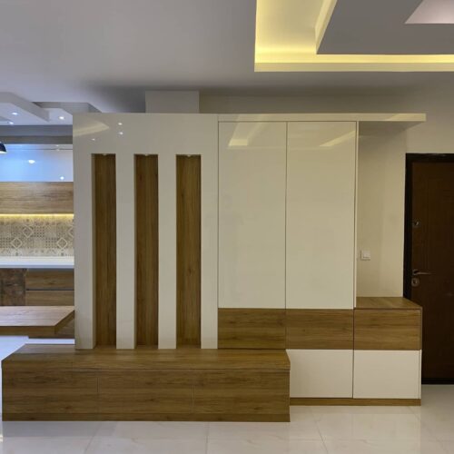 کابینت کمد دیواری تخت تاشو