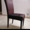 صندلی اسکلت فلزی با روکش مخمل