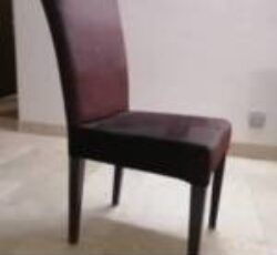 صندلی اسکلت فلزی با روکش مخمل