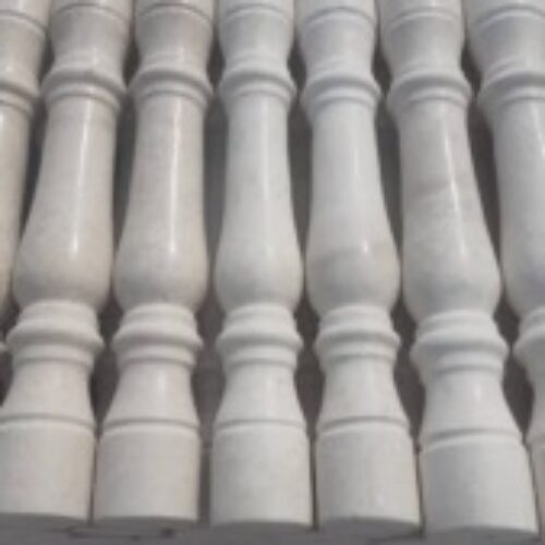 فروش انواع نرده سنگی گرد،چهارگوش