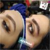 مدل برای آرایش دائم صورت در مرکز تخصصی