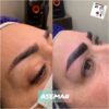 مدل برای آرایش دائم صورت در مرکز تخصصی
