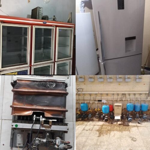 تعمیرکار یخچال فریزر تعمیر نصب پمپ آب آبگرمکن کولر یخچال ساز