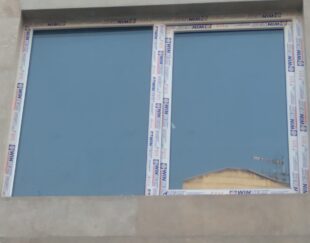 درب وپنجره دوجداره upvc وتوری پلیسه