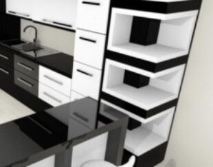 کابینت آشپزخانه ی چیدمان