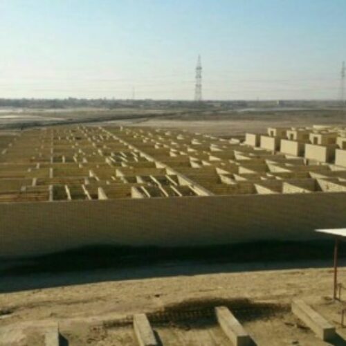 اجرای آجر نما 10 سوراخه و بتن لیسه ای گف