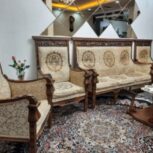 مبلمان سلطنتی چوب راش 9نفره