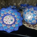 هفت سین میناکاری و گلدان