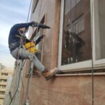 راپل پیچ و رولپلاک شستشوی نما نقاشی نما طناب کار