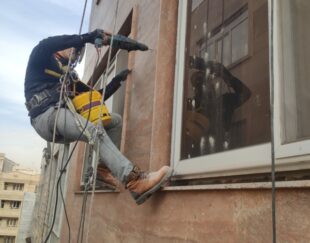 راپل پیچ و رولپلاک شستشوی نما نقاشی نما طناب کار