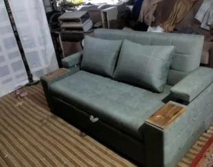 مبل تختخوابشو دونفره عرض 140 گرند