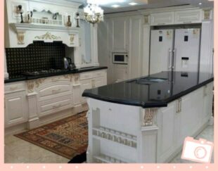 رنگکاریی چوب کابینت اشپزخانه مبلمان سرویس چوب جهان رنگ هایلوکس