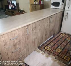 کابینت و گاز رومیزی و هود و سینک و پکیج