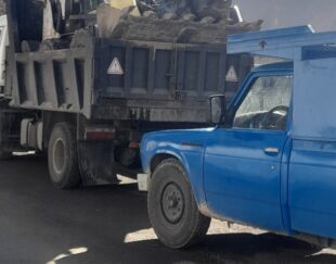 خاکبرداری خاکریزی توسط بابکت
