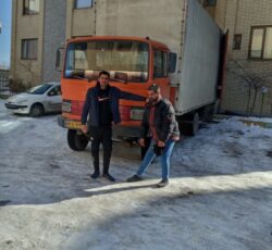 خدمات باربری ایرانیان پاسخگویی شبانه روزی وانت نیسان کامیون مسقف پتودار