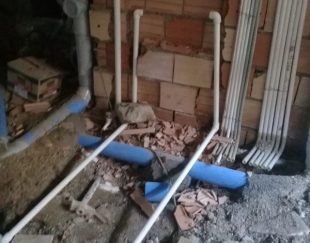 تاسیسات لوله کشی آب فاضلاب