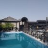 نمای طرح چوب و سنگ سیمانی