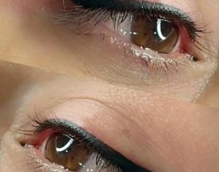 ارایش دائمی صورت کاشت مژه  لیفت ابرو ولمینت مژه