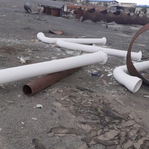 اجرای سندبلاست رنگ آمیزی شرکت سهند ماسه سیلییس محمدی