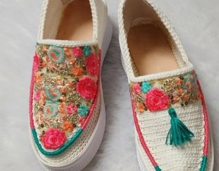 گیوه طرح گل بهشت