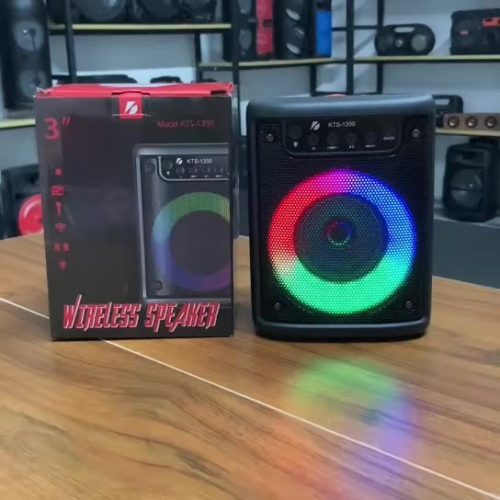 اسپیکر باند بی سیم قابل حمل مدل Portable KTS-1350 بلوتوث