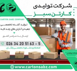 کارتن سازی | فروش و تولید انواع کارتن و جعبه های مدل دار دایکاتی با ارسال رایگان